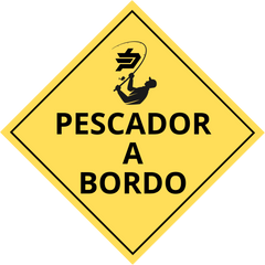 Pegatinas de Coche "Orgullo Pescador" PEGC